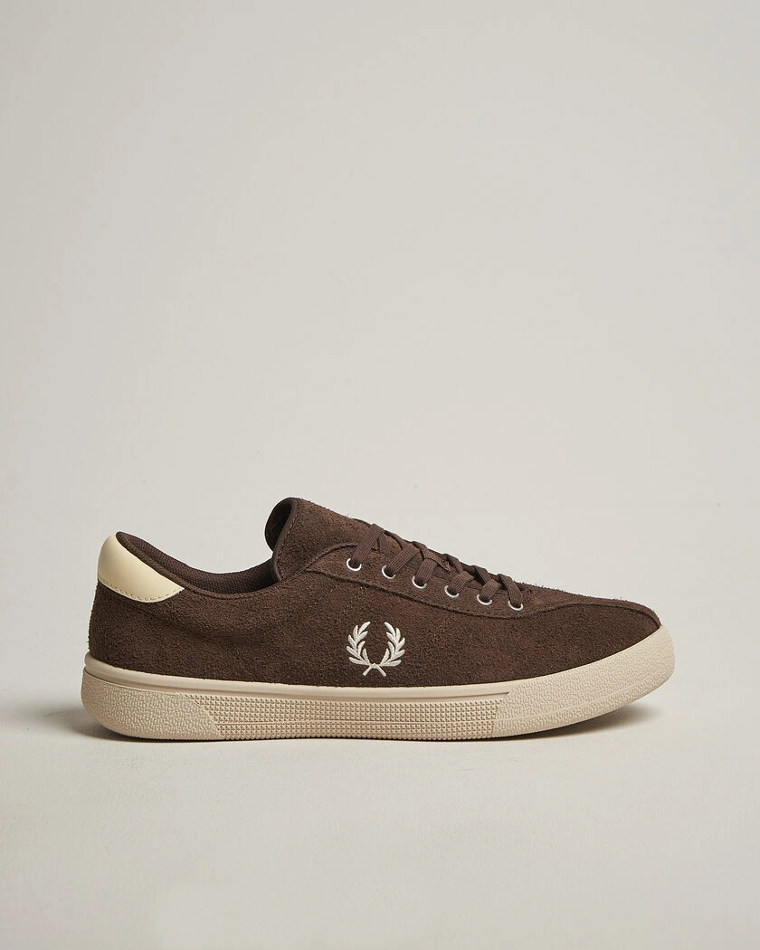 Fred Perry Tennis Suede Sneaker Burnt Tobacco – Brun