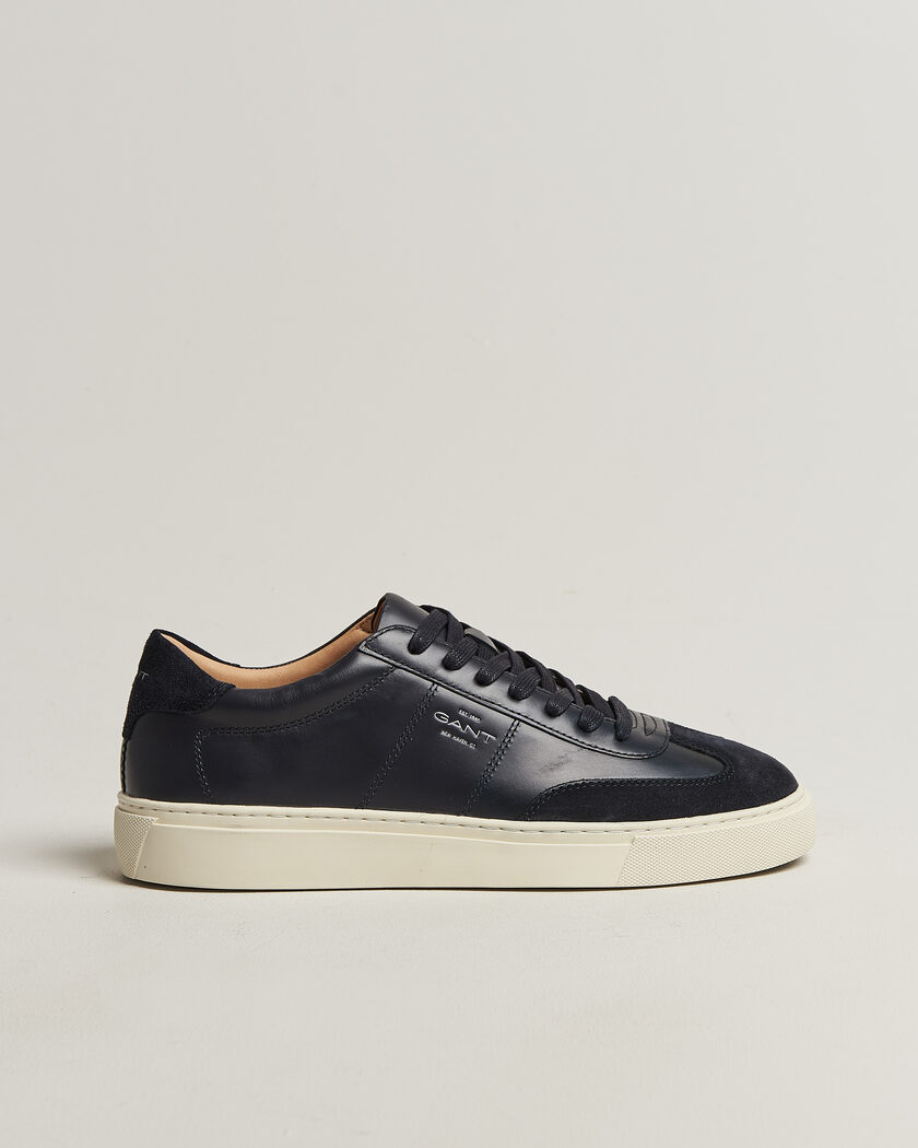 GANT Mc Julien Leather/Suede Sneaker Marine – Blå
