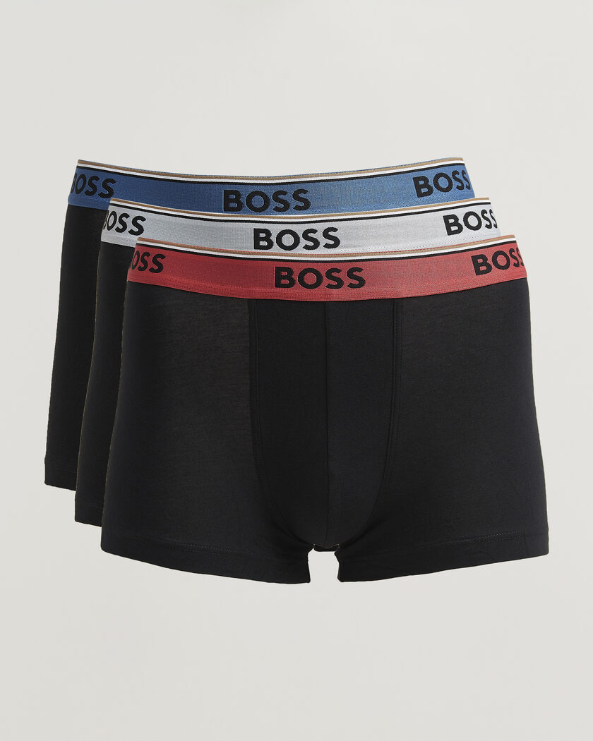 BOSS BLACK 3-Pack Trunk Black – Svart
