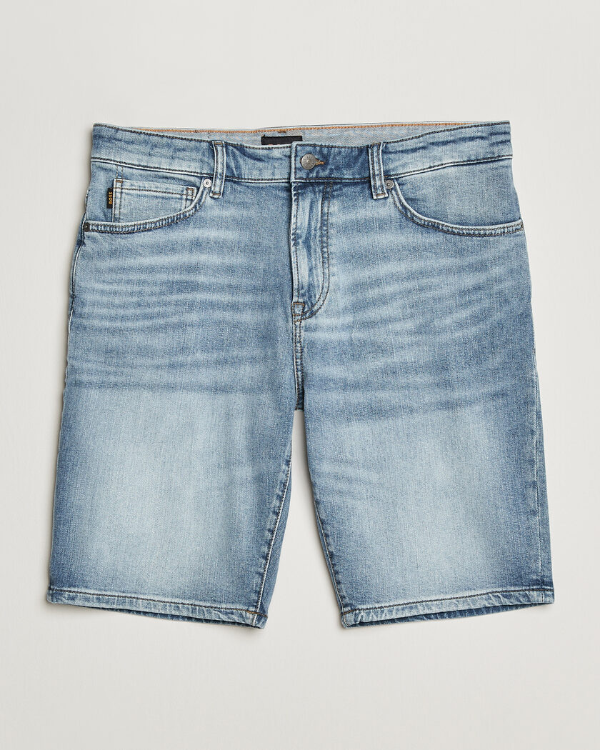 BOSS ORANGE Re.Maine Denim Shorts Light Blue – Blå