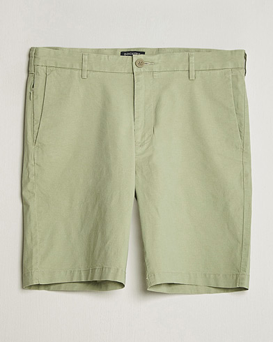 Dockers Slim Cotton/Linen Shorts Tea – Grön