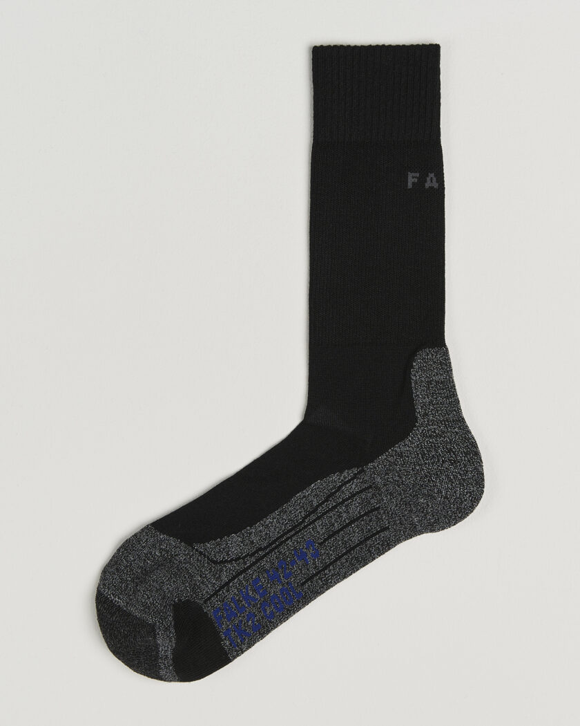 Falke Sport TK2 Explore Cool Trekking Socks Black Mix – Svart