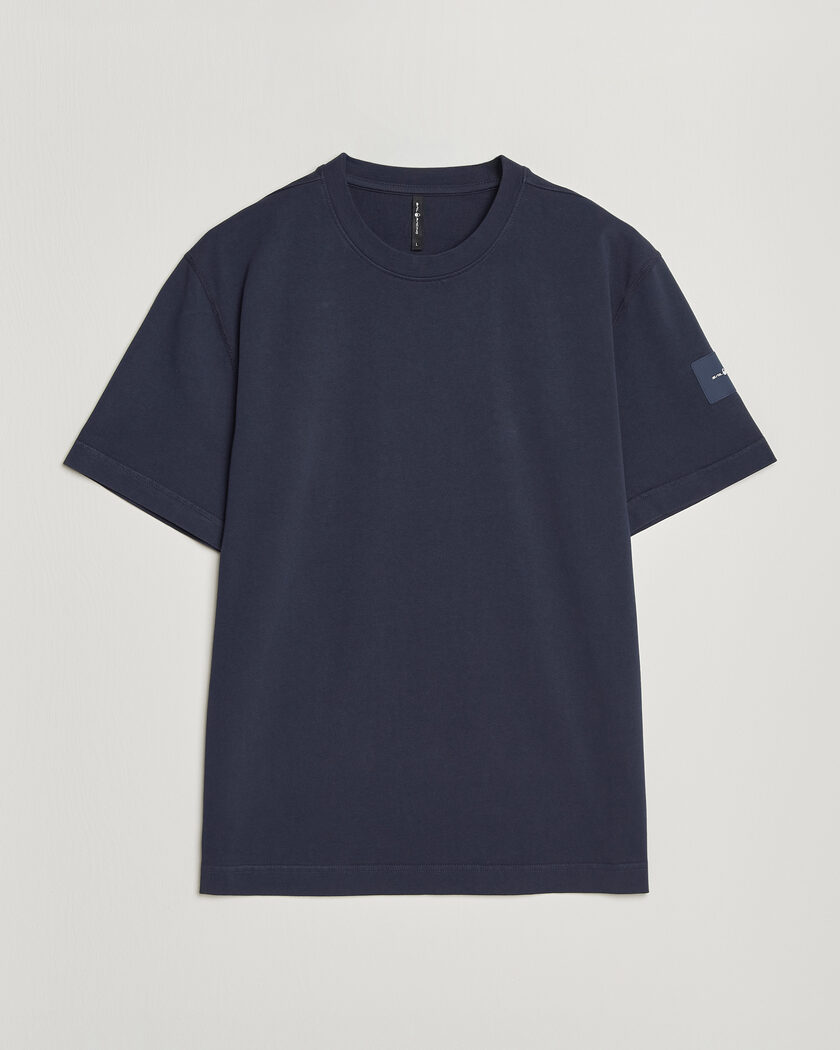 Sail Racing Wind Pigment Dyed T-Shirt Dark Navy – Blå