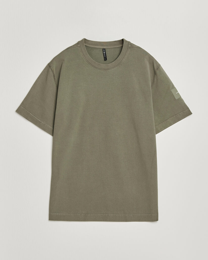 Sail Racing Wind Pigment Dyed T-Shirt Mud Green – Grön