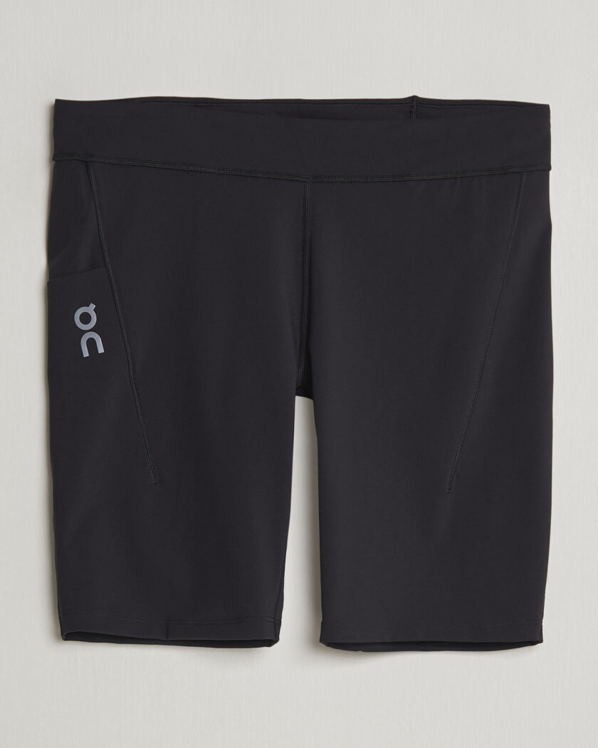 On 8 Inch Performance Tights Black – Svart