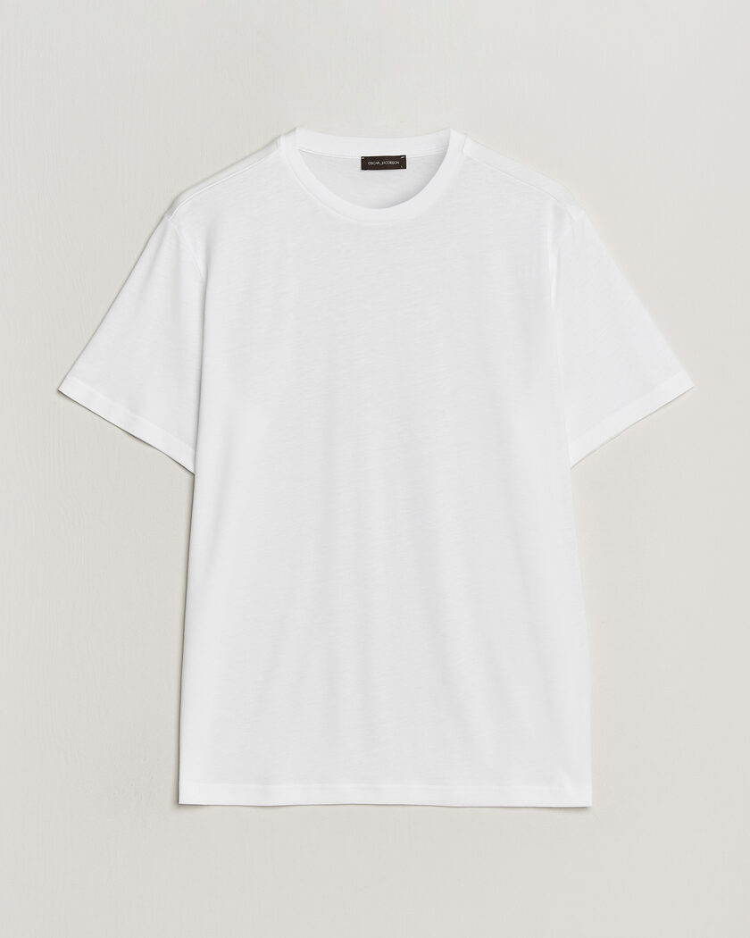 Oscar Jacobson Kim Lyocel/Cotton T-Shirt White – Vit