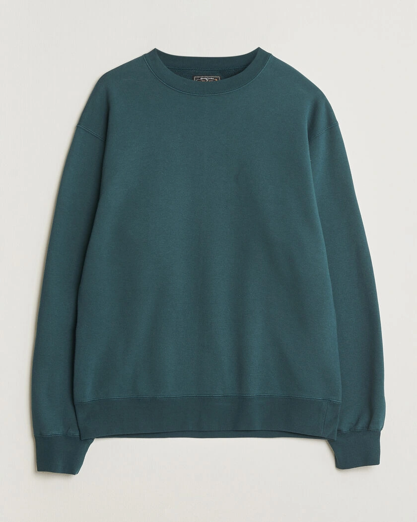 BEAMS PLUS Crew Sweat Dark Green – Grön