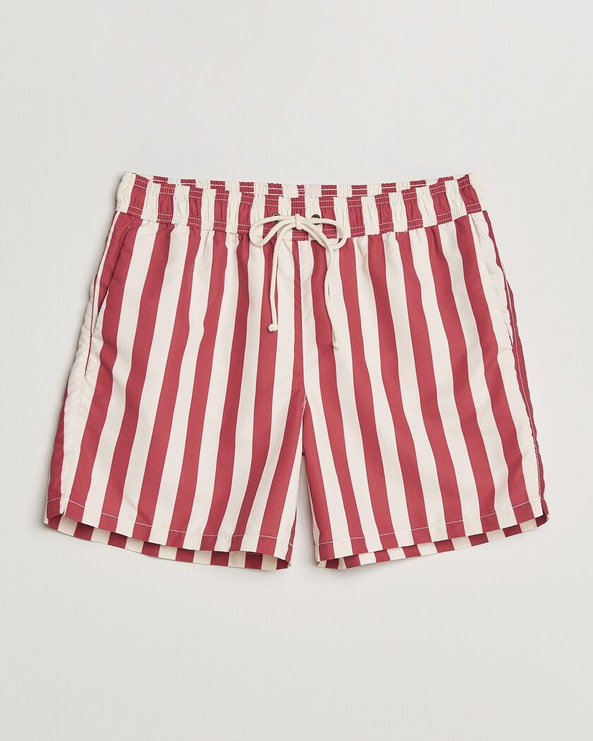 Ripa Ripa Paraggi Striped Swimshorts Red – Röd