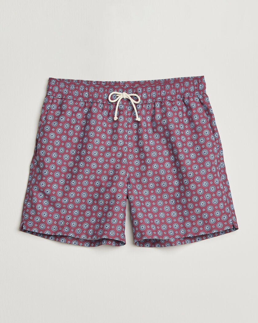 Ripa Ripa Printed Swimshorts Bordeaux – Röd