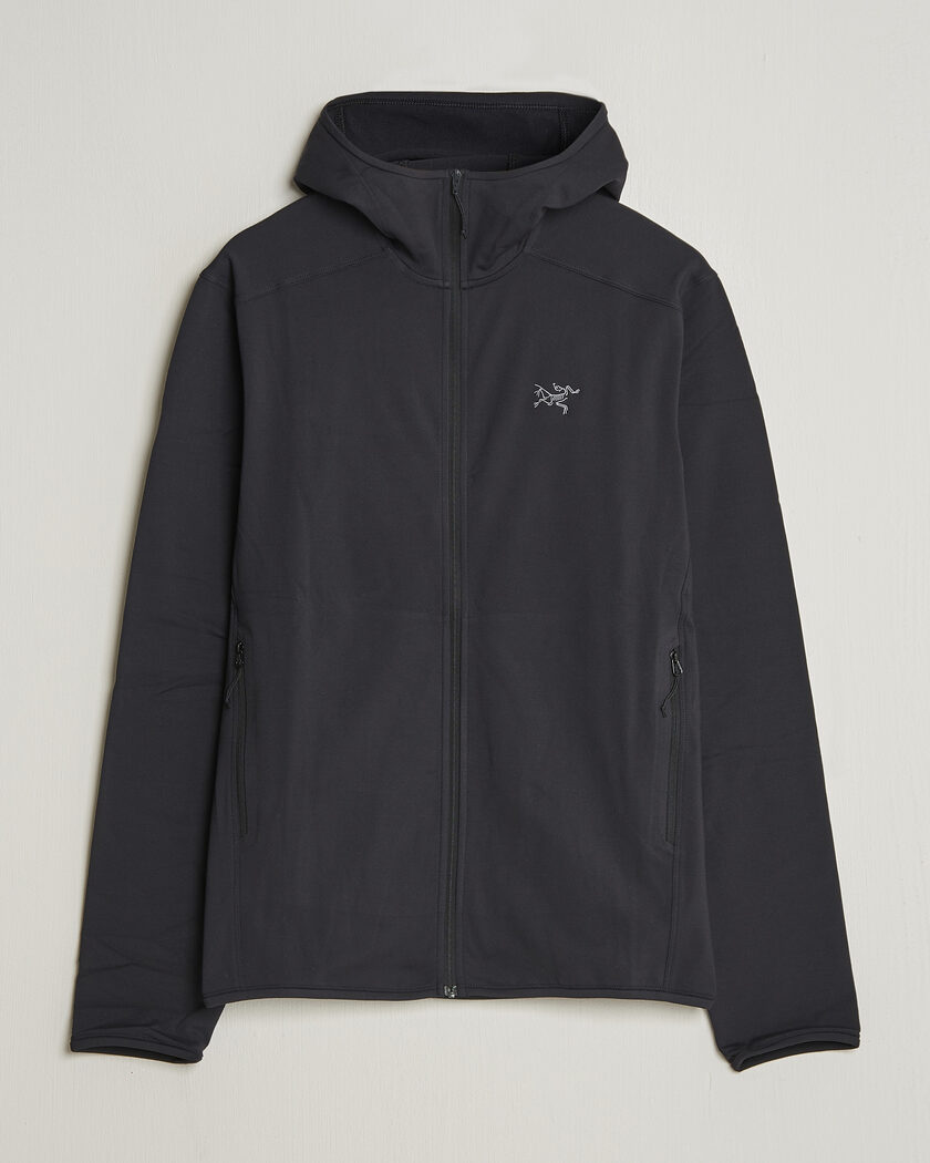 Arc'teryx Kyanite Lightweight Full Zip Hoodie Black – Svart