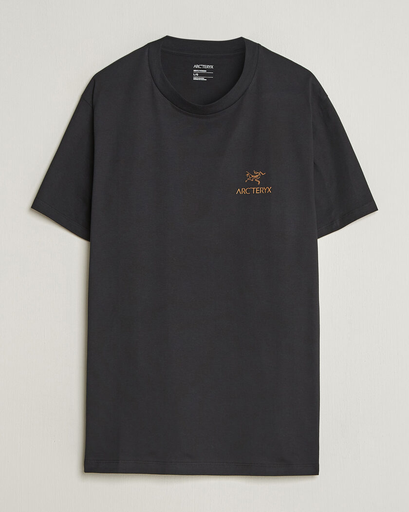 Arc'teryx Kragg Cotton Bird Word T-Shirt Black – Vit