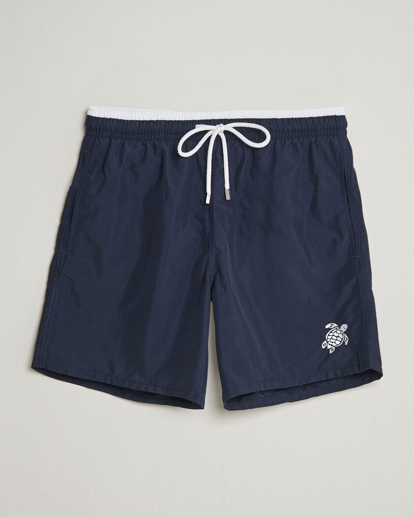 Vilebrequin Moka Swimshorts Marine/Blanc – Blå