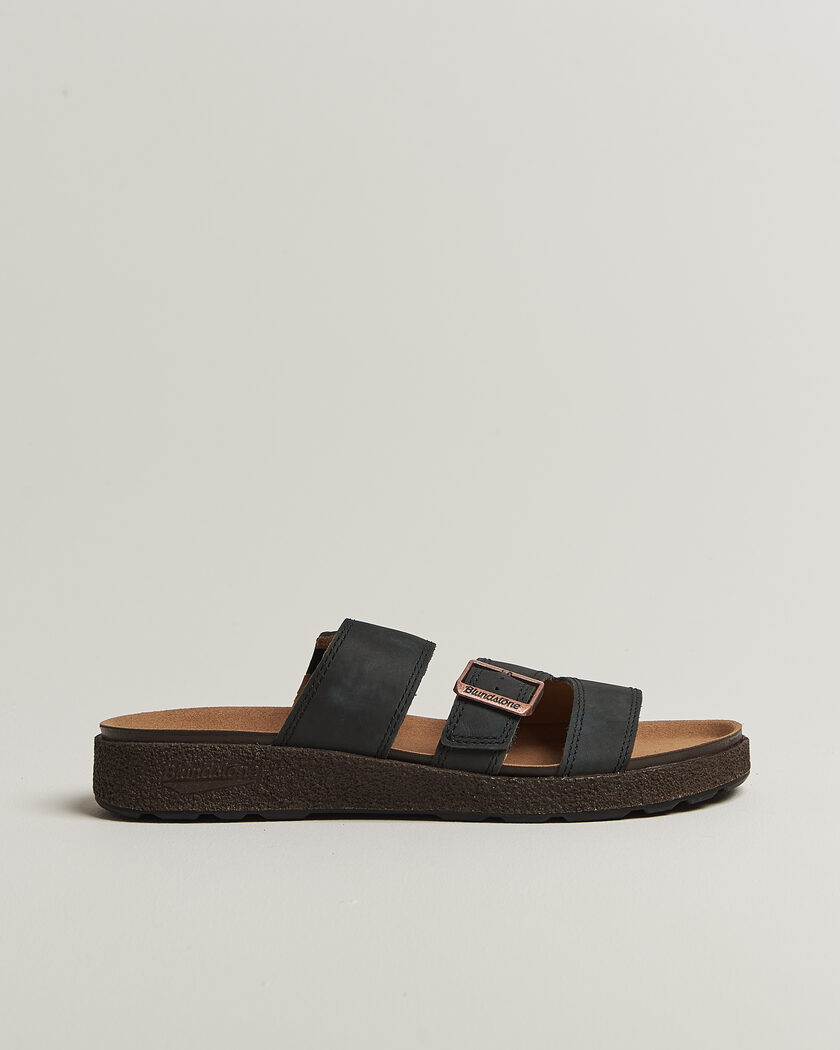 Blundstone 2693 Aerocork Leather Sandal Rustic Black – Svart
