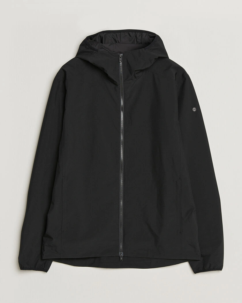  Scandinavian Edition Hood II Waterproof Jacket Onyx – Svart
