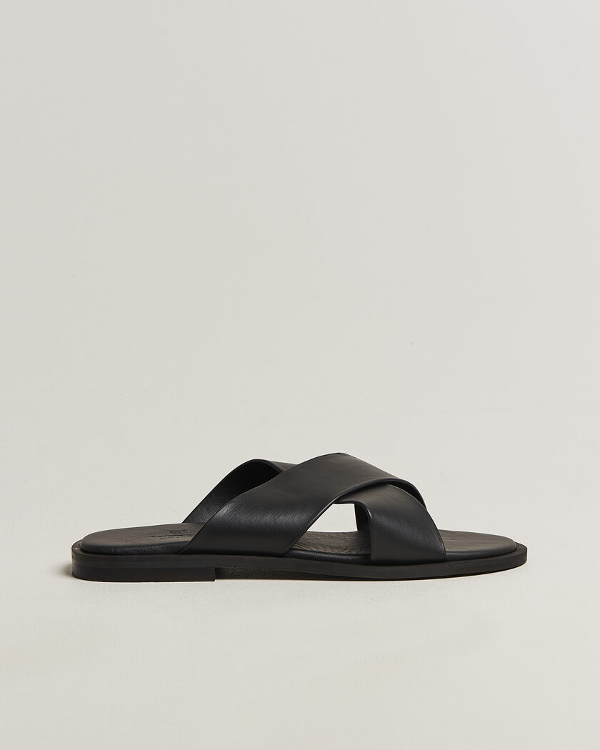 Thera's Classic Sandals Black Calf – Svart