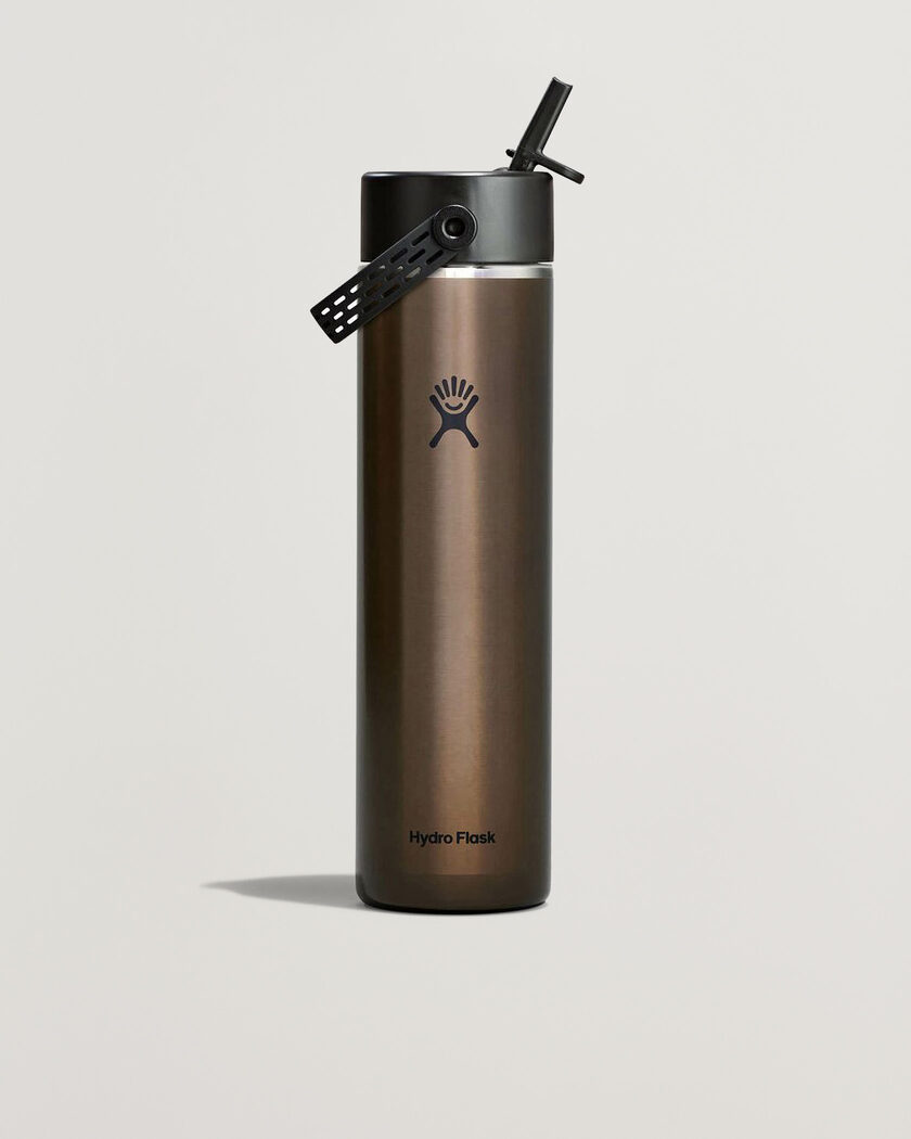 Hydro Flask Lightweight Flex Straw 24oz Bottle Obsidian – Brun