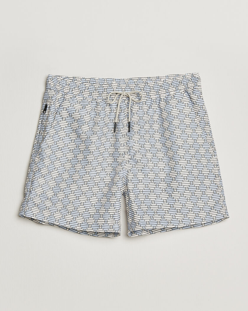 OAS Printed Swimshorts Forti – blå