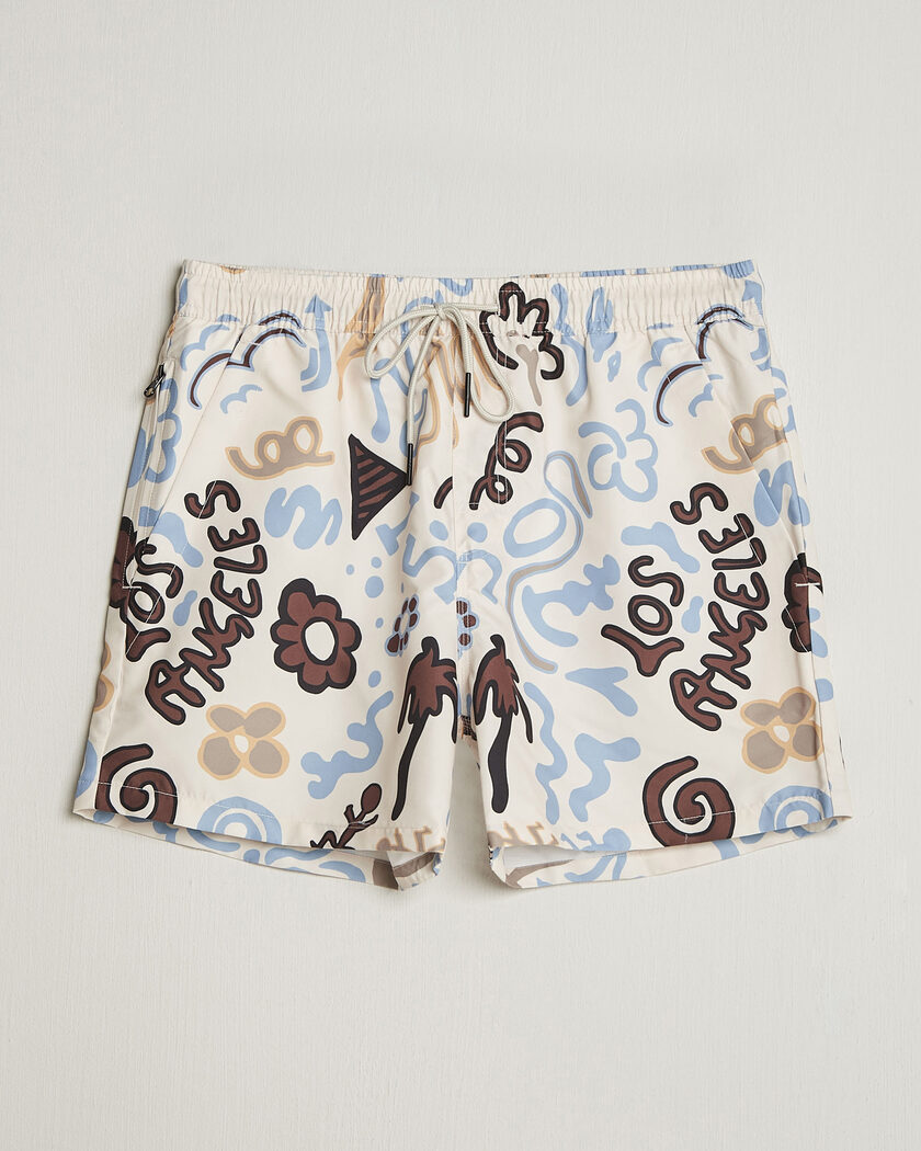 OAS Printed Swimshorts Memento – flerfärgad