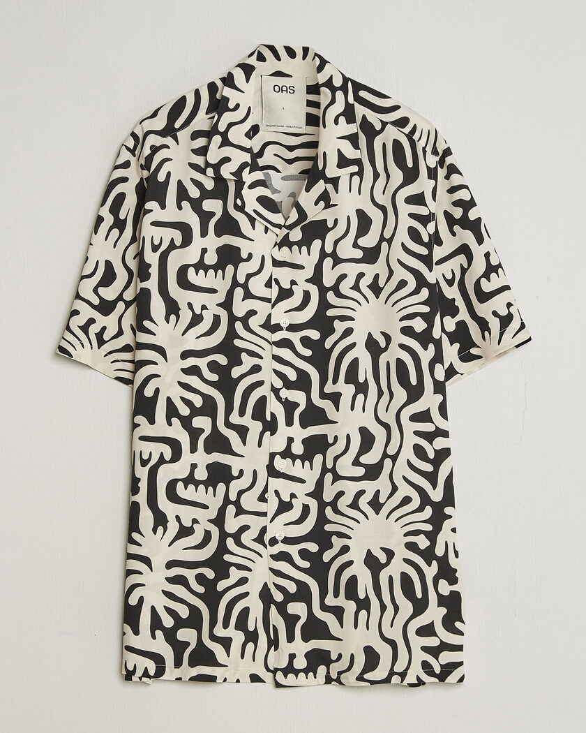  OAS Rocco Viscose Short Sleeve Shirt Loefy – flerfärgad