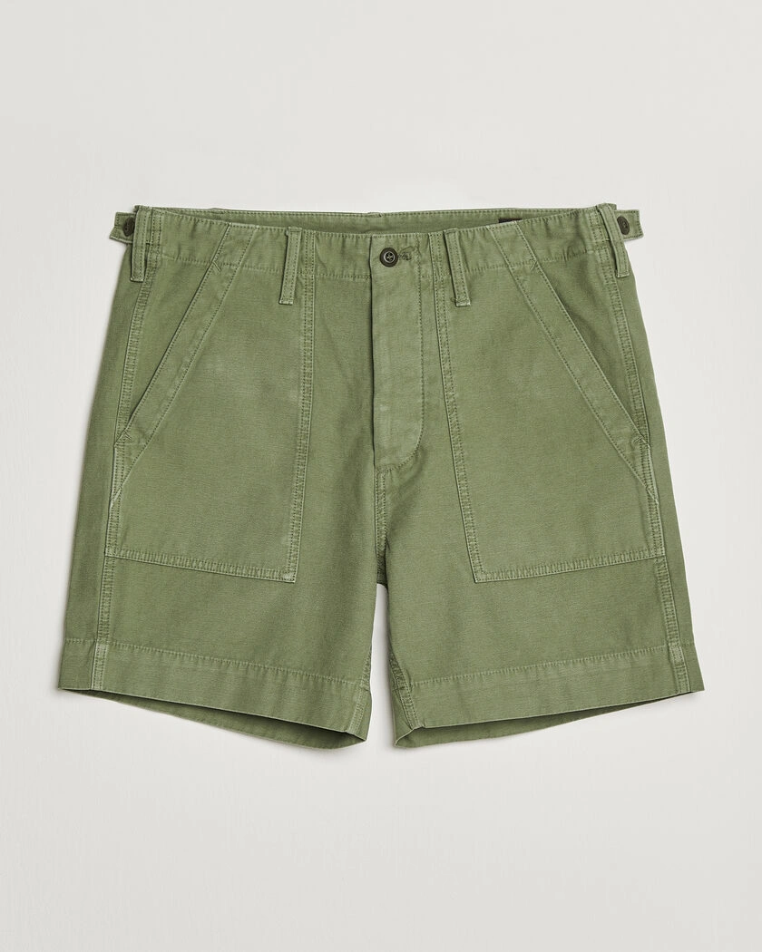 Filson Field Cargo Shorts Washed Fatigue Green – Grön