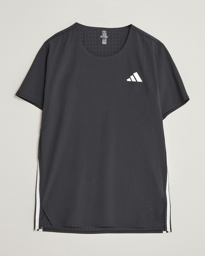 adidas Performance ADIZERO Running T-Shirt Black – Svart