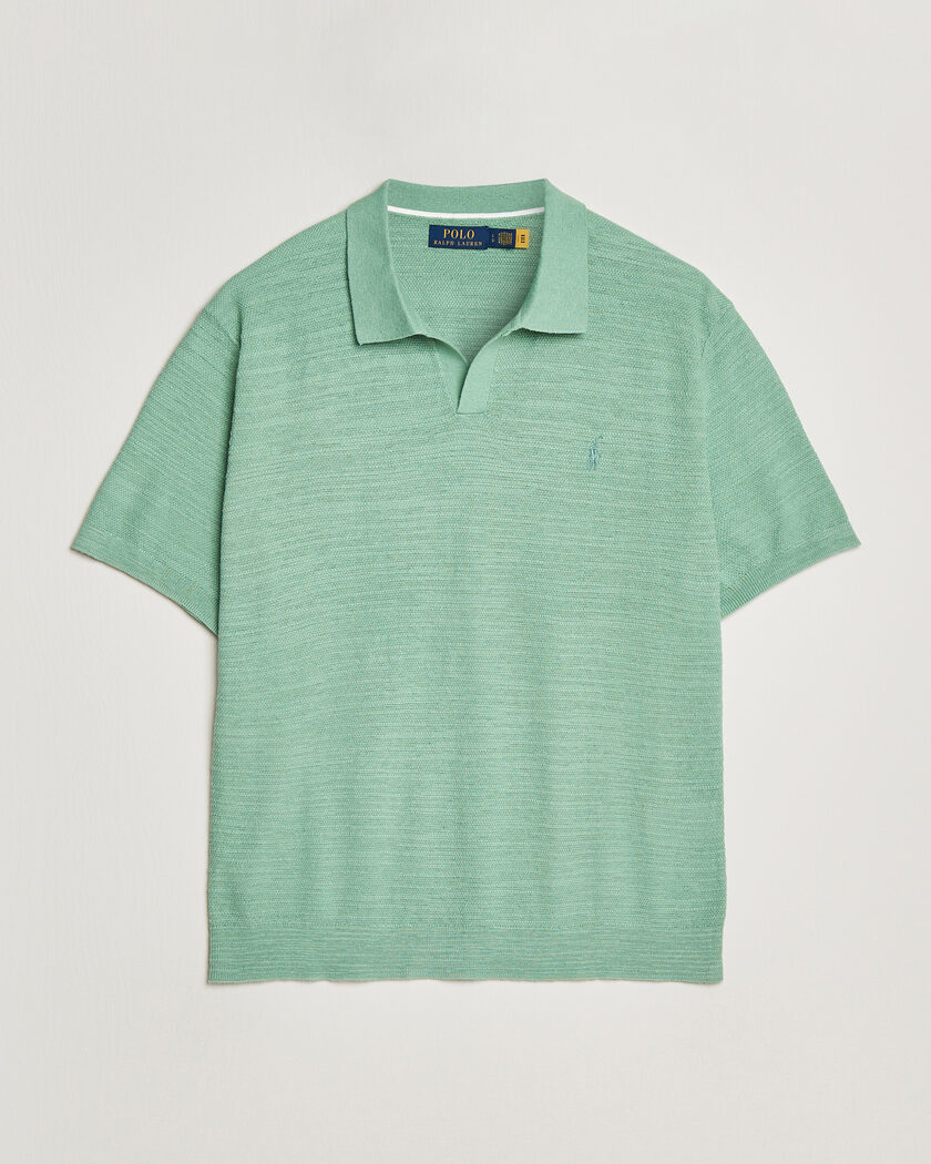 Polo Ralph Lauren Cotton Blend Polo Faded Mint – Grön