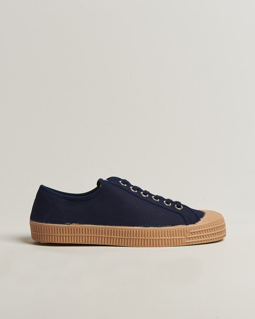 Novesta Star Master Organic Cotton Sneaker Navy/Transparant – Blå