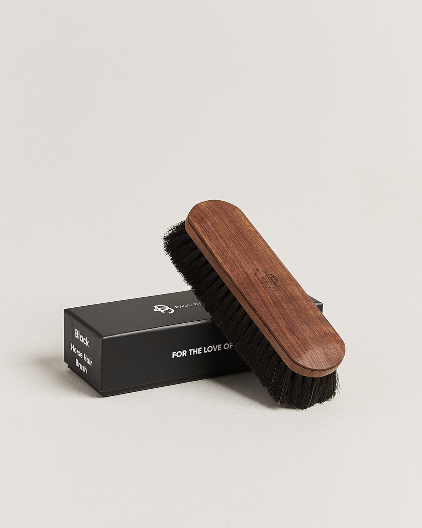 Paul Brunngård Horse Hair Brush Black – Svart