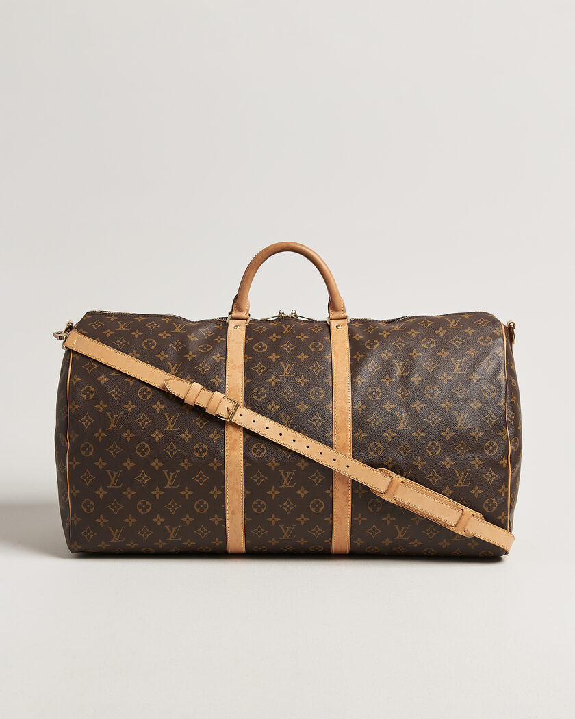 Louis Vuitton Pre-Owned Keepall Bandouliére 60 Monogram – Brun