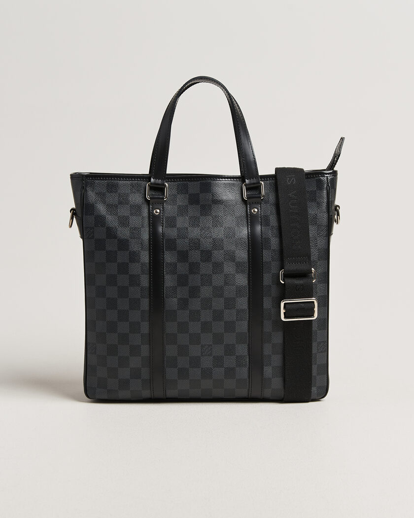 Louis Vuitton Pre-Owned Tadao Tote bag PM Damier Graphite
