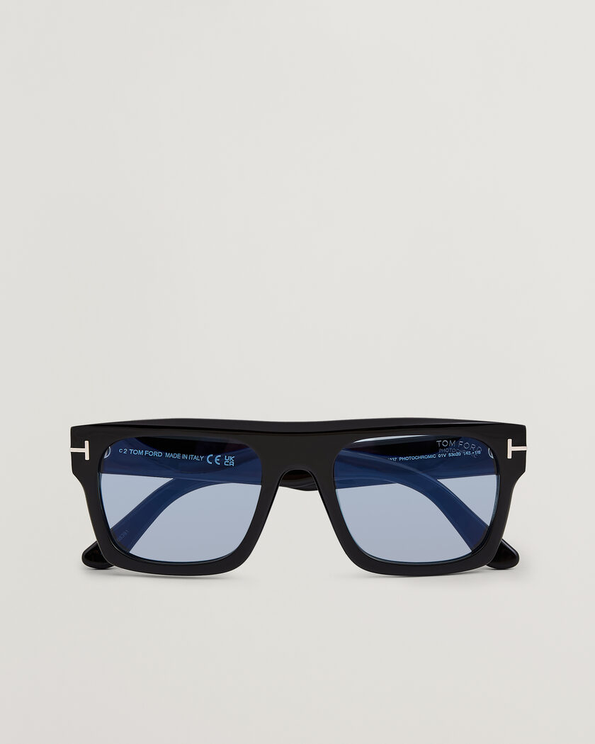Tom Ford Cyrus FT1337 Sunglasses Black/Blue – Svart