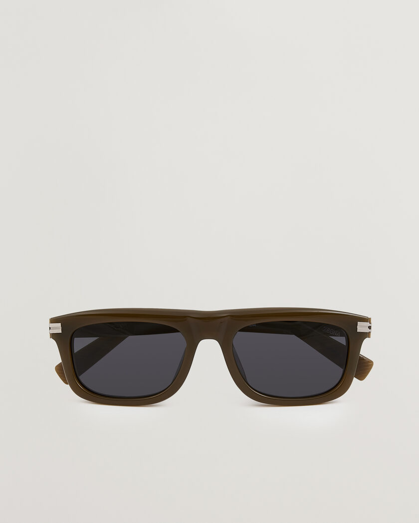 Zegna EZ0301 Sunglasses Green – Grön