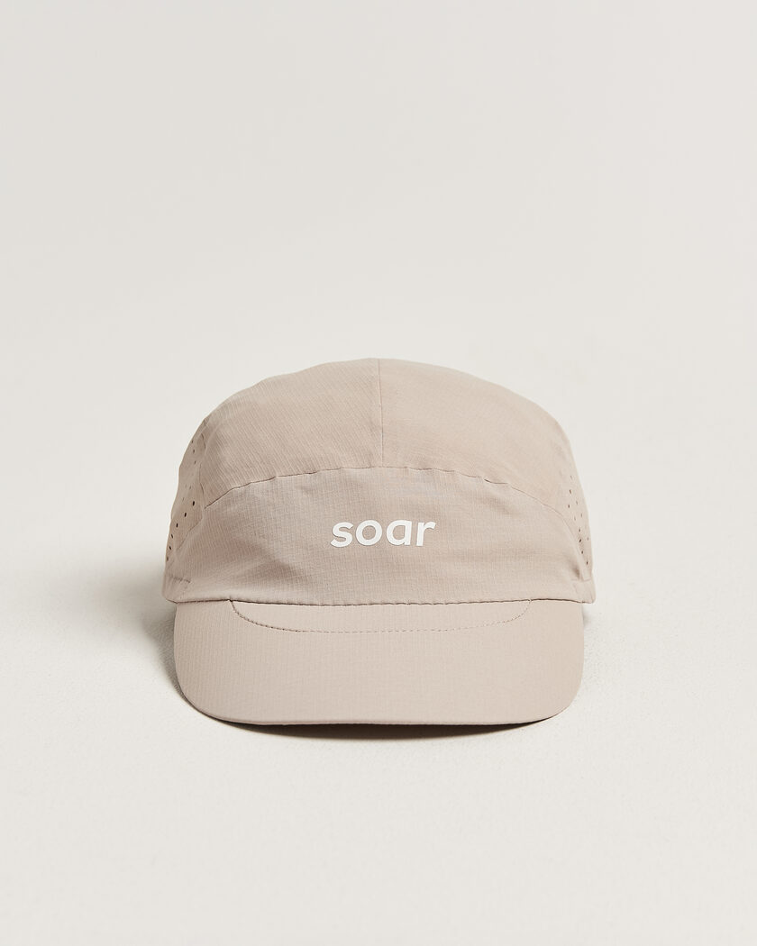 SOAR Running Run Cap Warm Grey – Grå