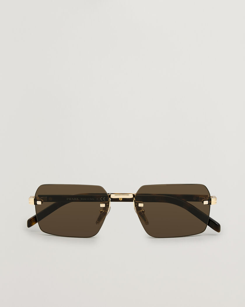  Prada Eyewear 0PR D55S Sunglasses Gold – Guld