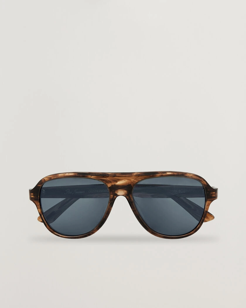 Oliver Peoples Paul Newman Sunglasses Dark Amber – Brun