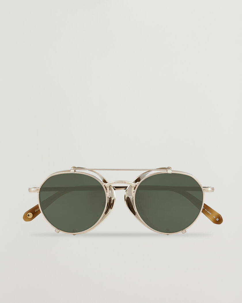 Garrett Leight Ocampo Sunglasses Gold – Guld