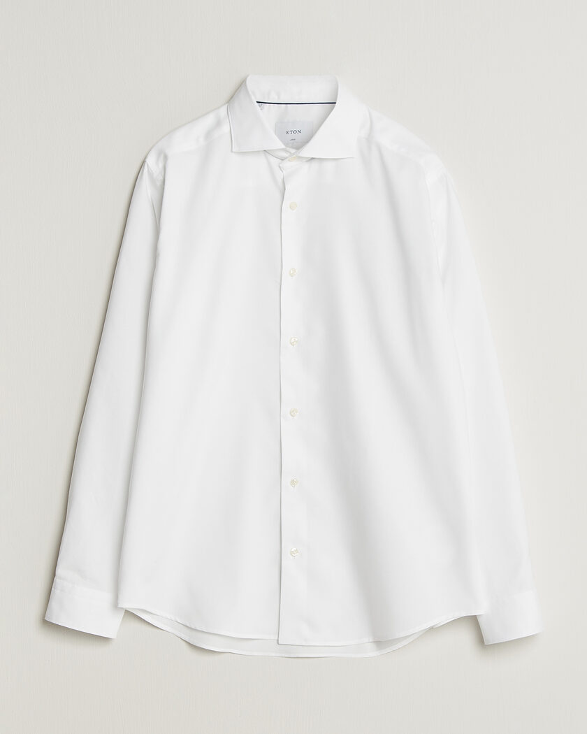 Eton Casual Fit Signature Oxford Shirt White – Vit