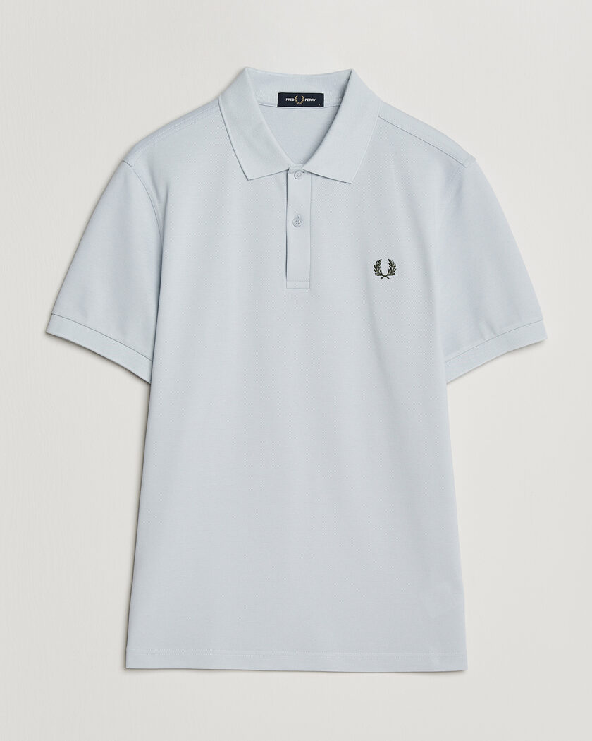 Fred Perry Plain Polo Shirt Dusty Blue – Blå