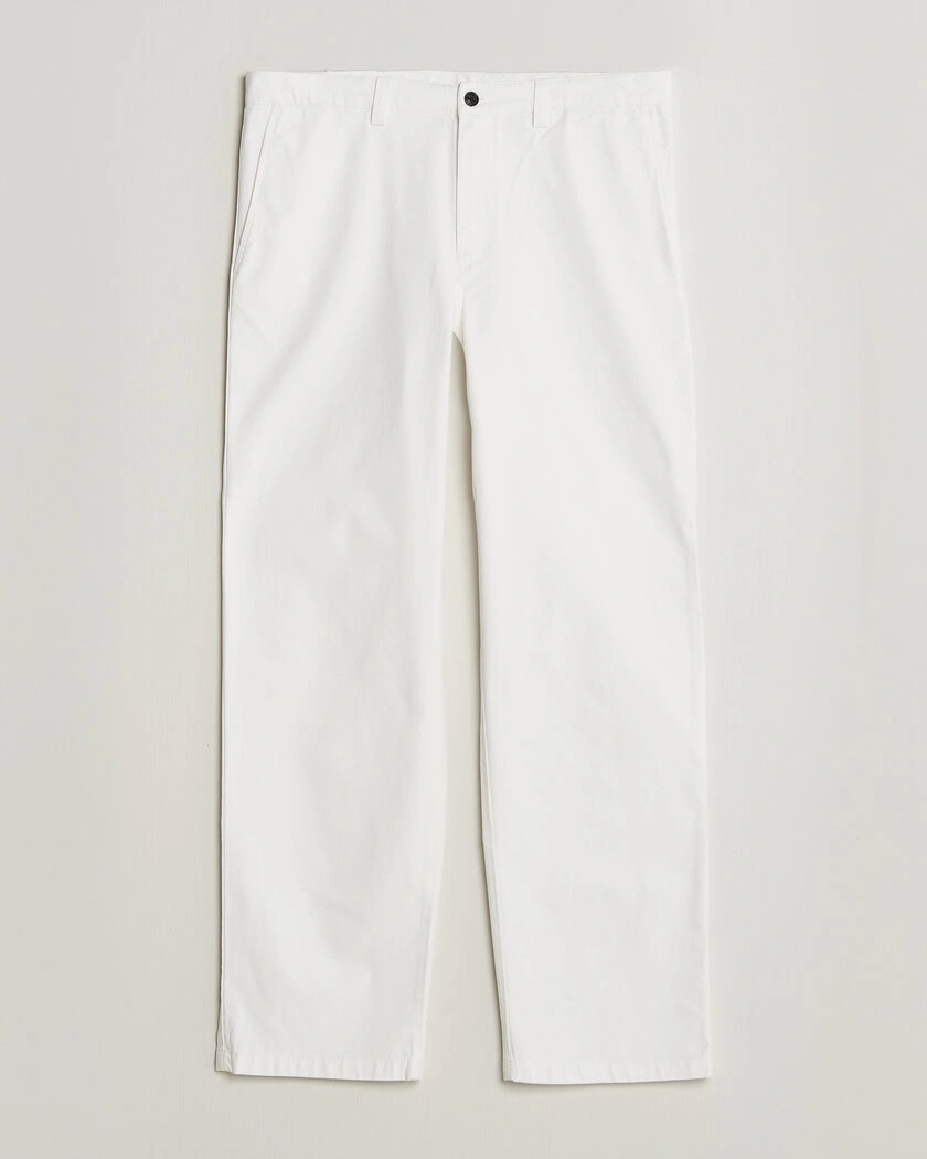 J.Lindeberg Devyn Cotton Twill Pants White – Vit