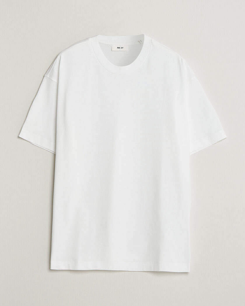 NN07 Lionel Suvin Cotton Crew Neck T-Shirt White – Vit