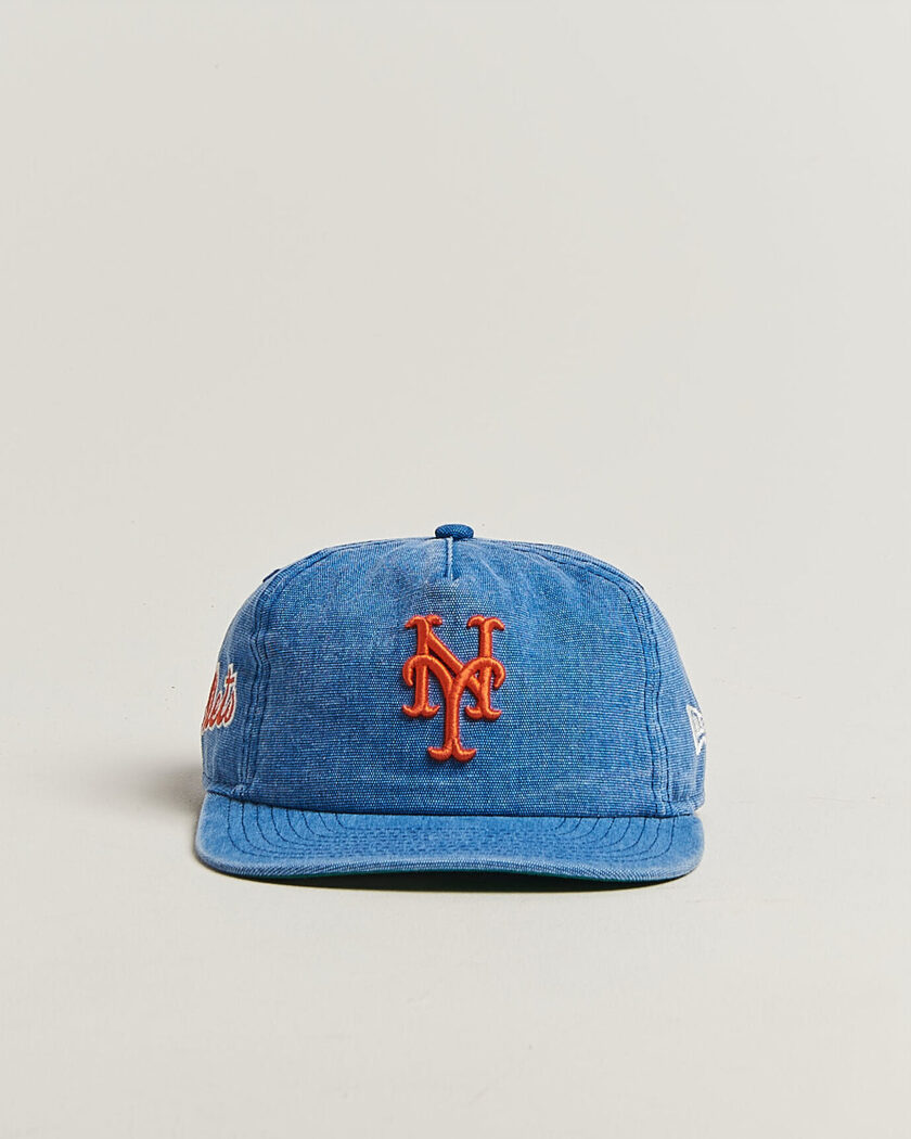 New Era 9Twenty Washed Cotton Cap New York Mets – Blå