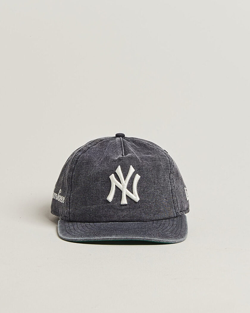New Era 9Twenty Washed Cotton Cap Navy New York Yankees – Blå