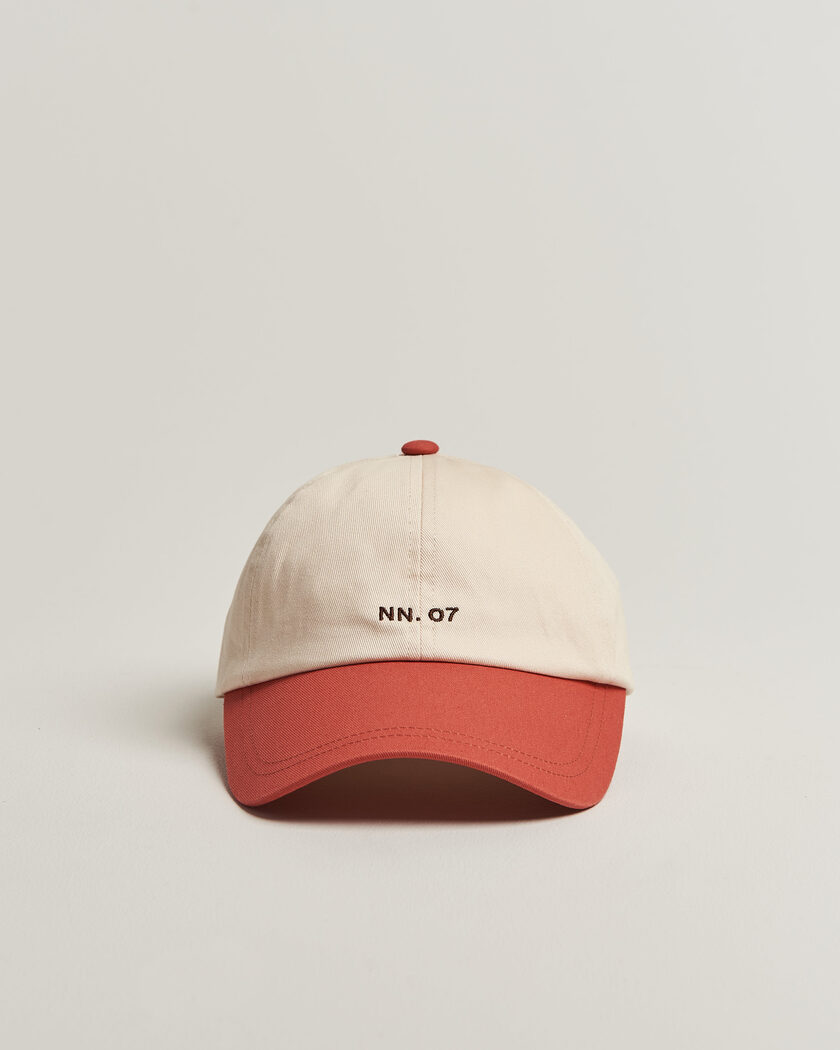 NN07 Logo Cap Sienna Heat – Röd