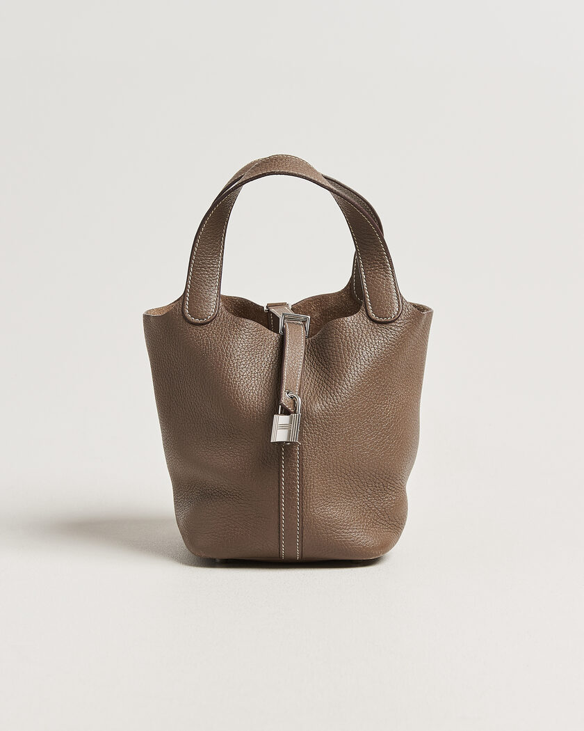 Hermès Pre-Owned Picotin Lock 18 Etoupe