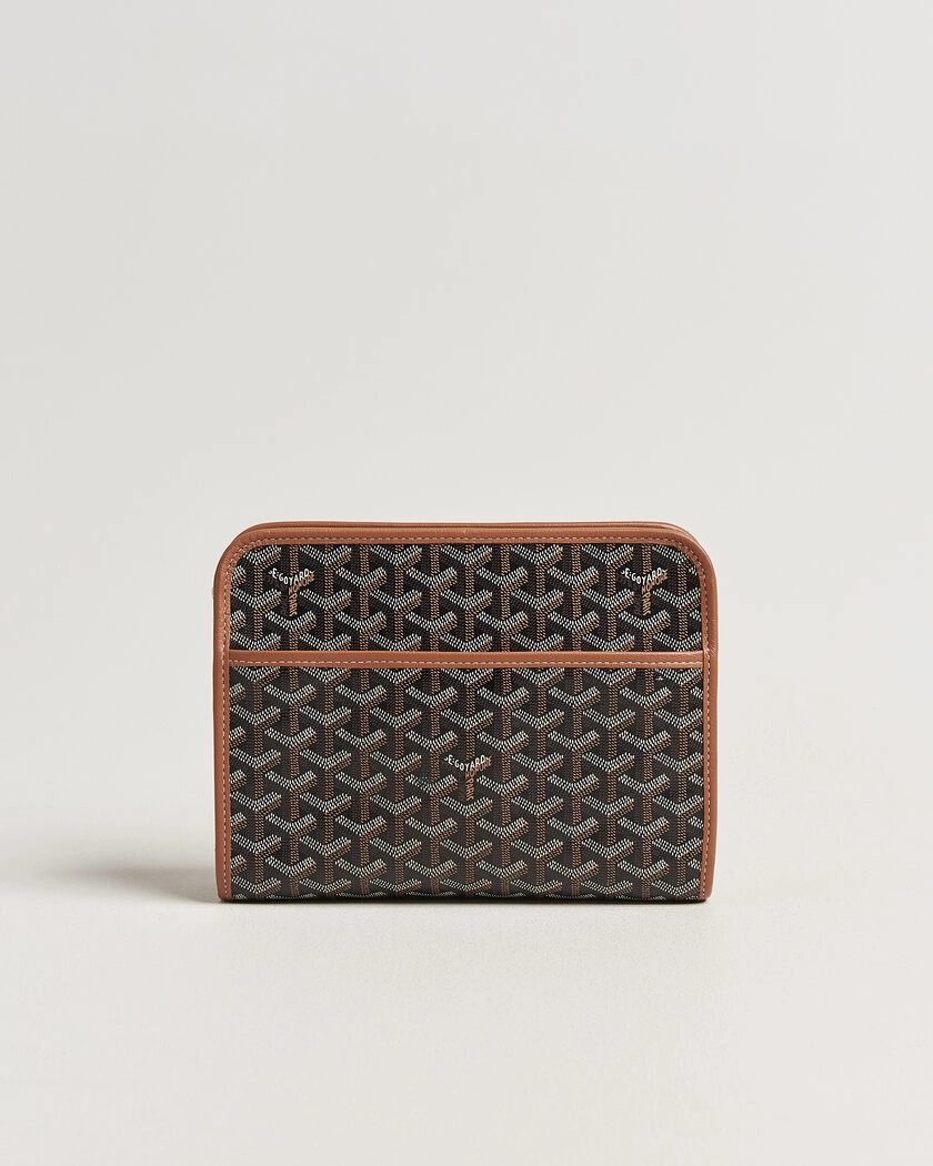 Goyard Pre-Owned Jouvance MM Toiletry Bag Black – Svart