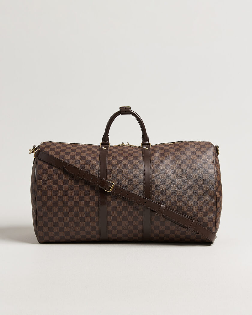 Louis Vuitton Pre-Owned Keepall 55 Bandouliére Damier Ebene