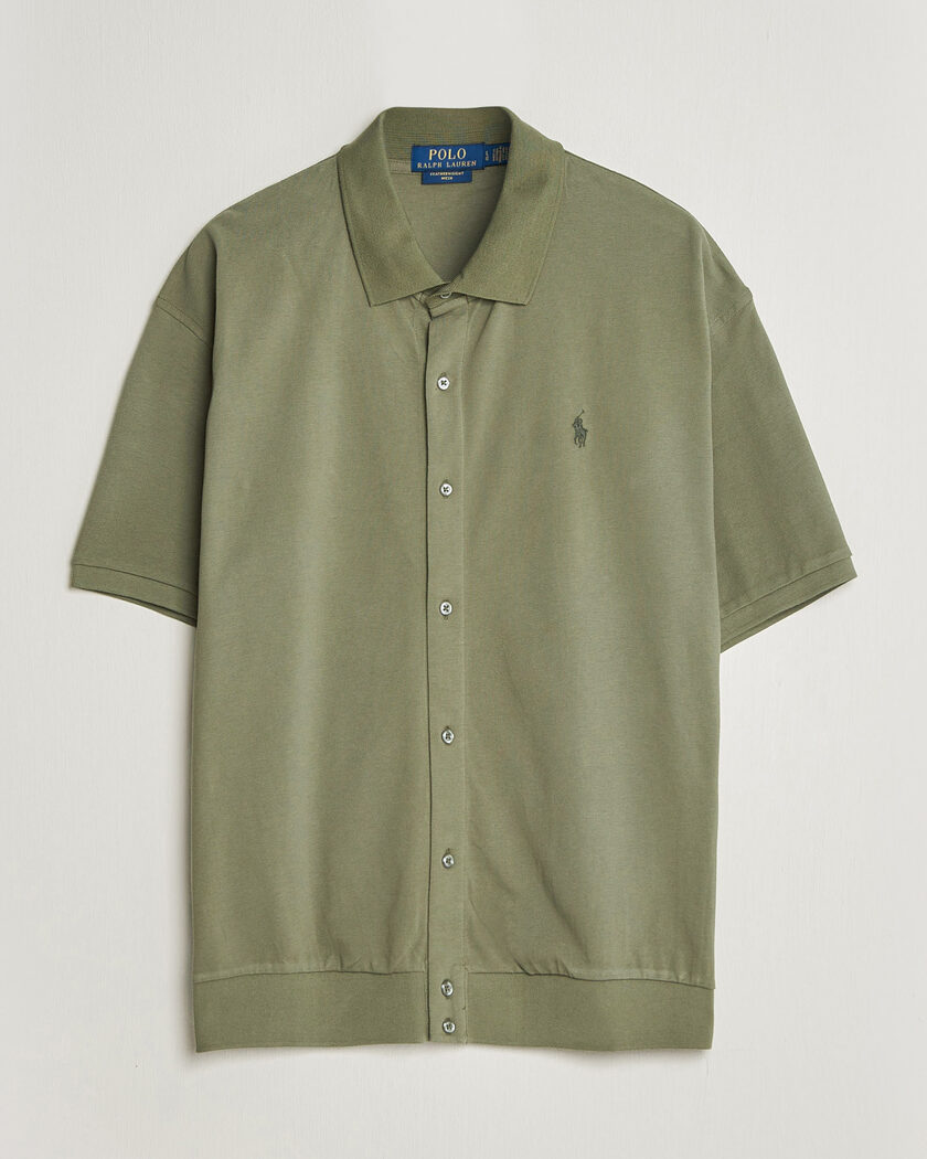 Polo Ralph Lauren Buttoned Polo Cruise Olive – Grön
