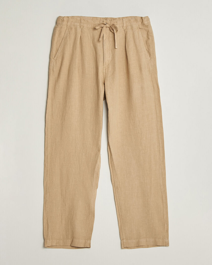 Polo Ralph Lauren Easy Fit Pleated Trousers Coastal Beige – Beige