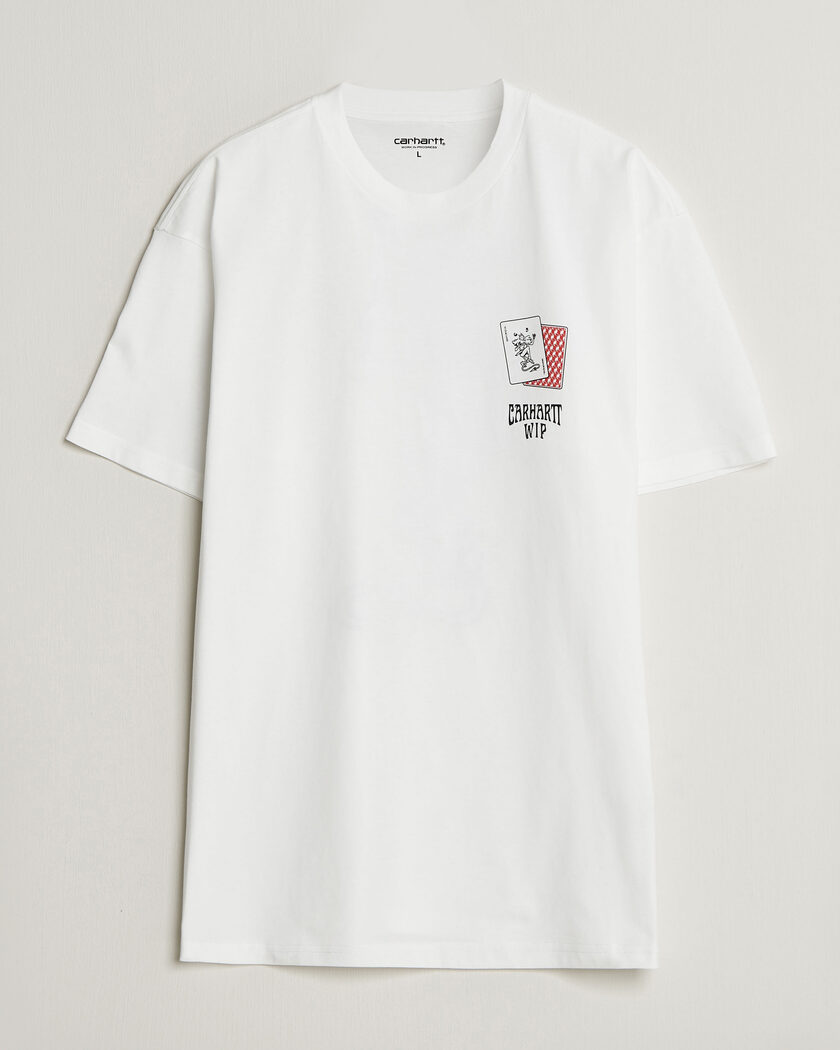 Carhartt WIP Playing Cards T-Shirt White – Vit