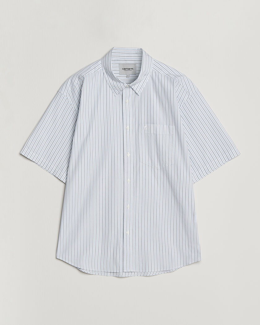 Carhartt WIP Short Sleeve Keene Cotton/Poplin Shirt White – Vit